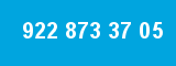 922 873 37 05 922 873 37 05